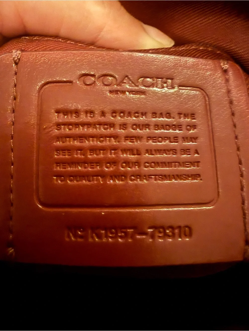 Coach Brown Signature Canvas Satchel with Black Leather Trim